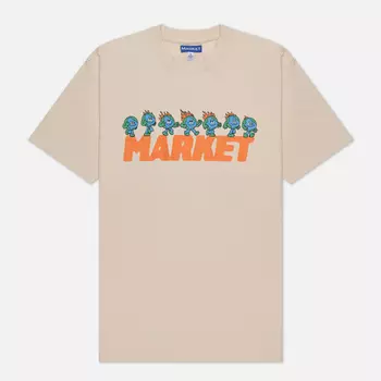 Мужская футболка MARKET Keep Going, цвет бежевый, размер XXL