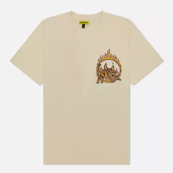 Мужская футболка MARKET Man Eater, цвет бежевый, размер S