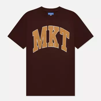 Мужская футболка MARKET MKT Arc, цвет коричневый, размер XL