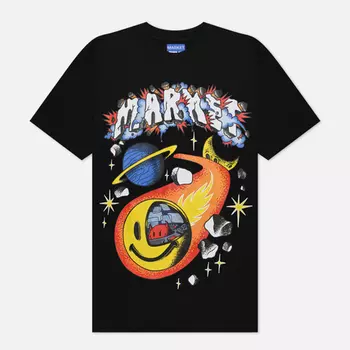 Мужская футболка MARKET Smiley Conflicted, цвет чёрный, размер M