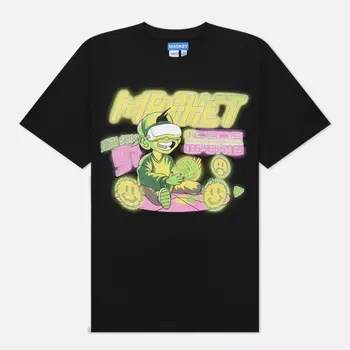 Мужская футболка MARKET Smiley High Score, цвет чёрный, размер L