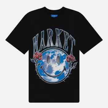 Мужская футболка MARKET Smiley Reflect, цвет чёрный, размер XXL