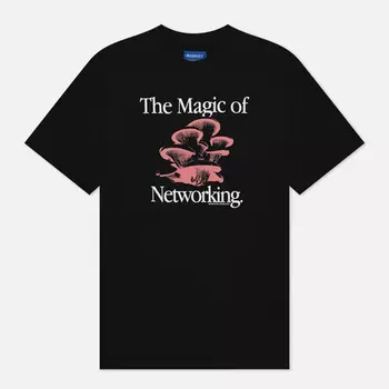 Мужская футболка MARKET Social Network, цвет чёрный, размер XXL