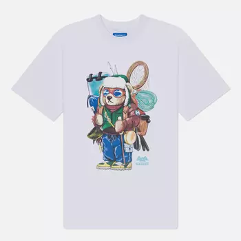 Мужская футболка MARKET Ultralight Bear, цвет белый, размер XXL