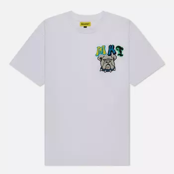 Мужская футболка MARKET Varsity Overload, цвет белый, размер M