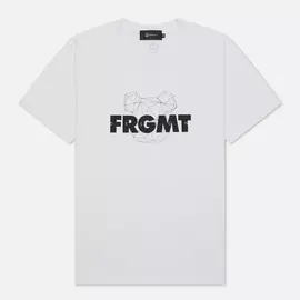 Мужская футболка Medicom Toy x fragmentdesign 2020 Spray Logo, цвет белый, размер S