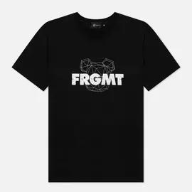 Мужская футболка Medicom Toy x fragmentdesign 2020 Spray Logo, цвет чёрный, размер XL