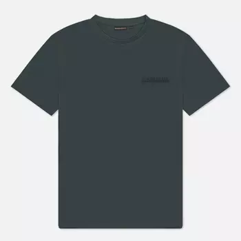 Мужская футболка Napapijri Albula, цвет зелёный, размер XL