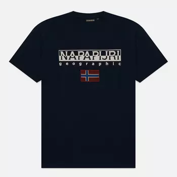Мужская футболка Napapijri Ayas, цвет синий, размер L