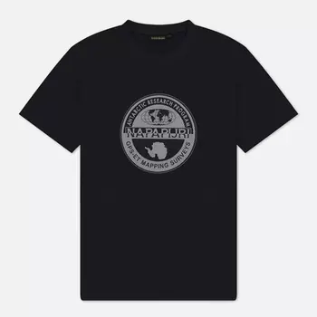 Мужская футболка Napapijri Bollo 2, цвет чёрный, размер XXL
