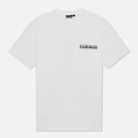 Мужская футболка Napapijri Haena, цвет белый, размер M