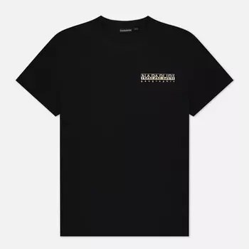 Мужская футболка Napapijri S-Bolivar, цвет чёрный, размер S