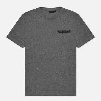 Мужская футболка Napapijri S-Bolivar, цвет серый, размер M