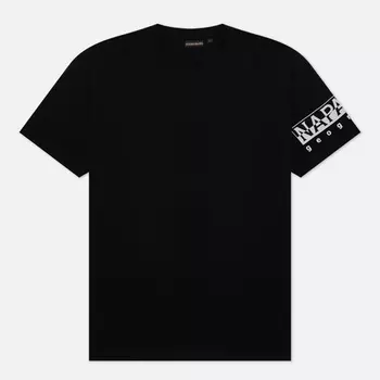 Мужская футболка Napapijri Sadas, цвет чёрный, размер XL