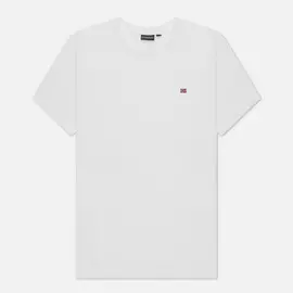 Мужская футболка Napapijri Salis, цвет белый, размер XXL