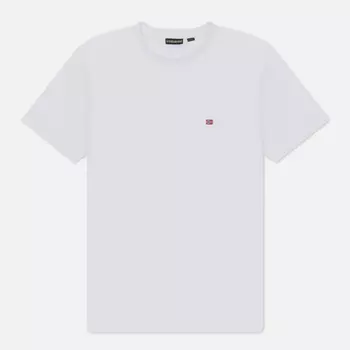 Мужская футболка Napapijri Salis Summer, цвет белый, размер XXXL