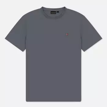 Мужская футболка Napapijri Salis Summer, цвет серый, размер XXL