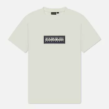 Мужская футболка Napapijri Suze, цвет белый, размер XXXL