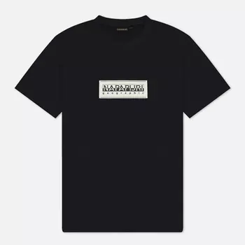 Мужская футболка Napapijri Suze, цвет чёрный, размер XXL