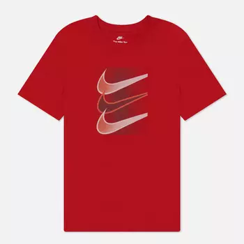 Мужская футболка Nike 12MO Swoosh, цвет красный, размер XL