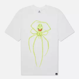 Мужская футболка Nike ACG NRG Happy Arachnid, цвет белый, размер XS