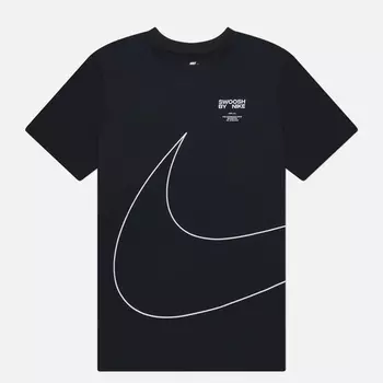 Мужская футболка Nike Big Swoosh 2, цвет чёрный, размер L