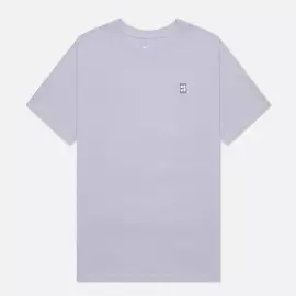 Мужская футболка Nike Court Embroidered, цвет фиолетовый, размер M