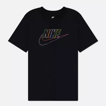 Мужская футболка Nike Futura Logo Printed, цвет чёрный, размер XL
