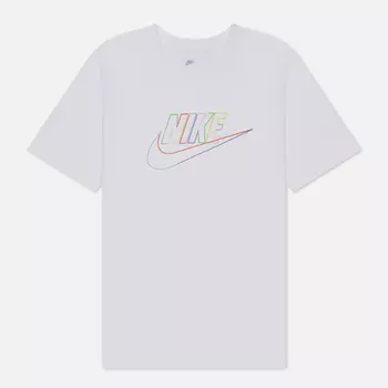 Мужская футболка Nike Futura Logo Printed, цвет белый, размер L