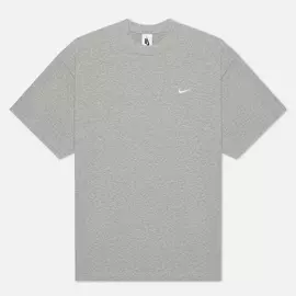Мужская футболка Nike NRG Solo Swoosh, цвет серый, размер XXL