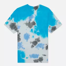 Мужская футболка Nike Premium Essential Tie-Dye, цвет голубой, размер L