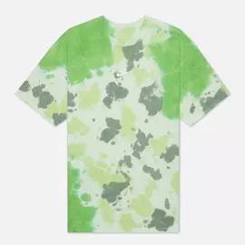 Мужская футболка Nike Premium Essential Tie-Dye, цвет зелёный, размер XXL
