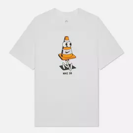 Мужская футболка Nike SB Coney, цвет белый, размер XL