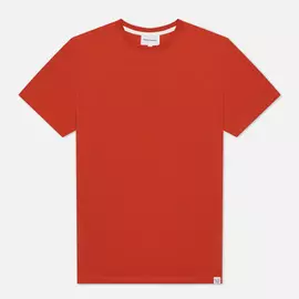 Мужская футболка Norse Projects Niels Standard, цвет оранжевый, размер XL