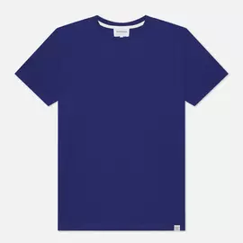 Мужская футболка Norse Projects Niels Standard, цвет синий, размер XL