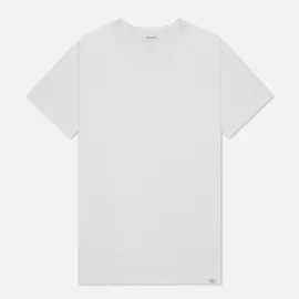 Мужская футболка Norse Projects Niels Standard Regular Fit, цвет белый, размер XL