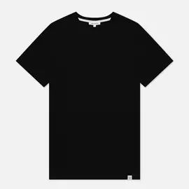 Мужская футболка Norse Projects Niels Standard Regular Fit, цвет чёрный, размер XXL