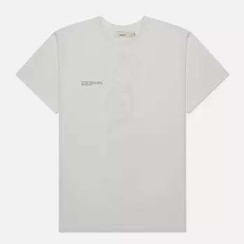 Мужская футболка PANGAIA Graphic 3 Earth, цвет белый, размер XXL