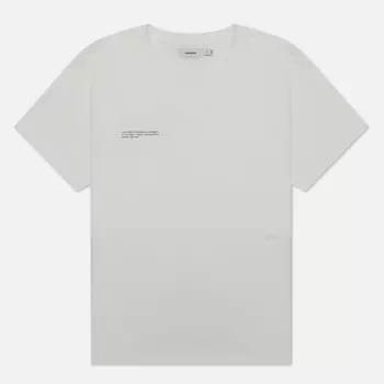 Мужская футболка PANGAIA Lightweight V Neck, цвет белый, размер S