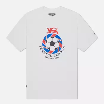 Мужская футболка Peaceful Hooligan 1888, цвет белый, размер XL