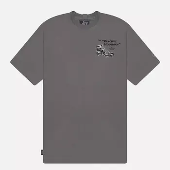 Мужская футболка Peaceful Hooligan Classified, цвет серый, размер L