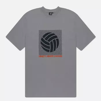 Мужская футболка Peaceful Hooligan Diagonal, цвет серый, размер XXL