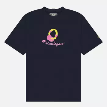 Мужская футболка Peaceful Hooligan Headset, цвет синий, размер S