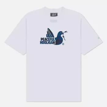Мужская футболка Peaceful Hooligan Hex Dove, цвет белый, размер S
