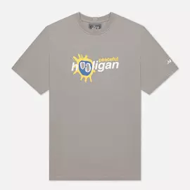Мужская футболка Peaceful Hooligan Scream, цвет серый, размер XS