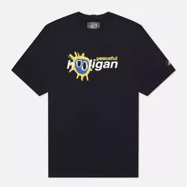 Мужская футболка Peaceful Hooligan Scream, цвет синий, размер XS