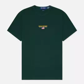 Мужская футболка Polo Ralph Lauren Polo Sport Heavyweight Jersey, цвет зелёный, размер M