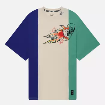 Мужская футболка Puma Getting Crafty V, цвет бежевый, размер XL