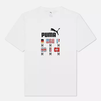 Мужская футболка Puma The NeverWorn Graphic, цвет белый, размер M