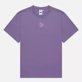 Мужская футболка Puma x Kidsuper Studios Print, цвет фиолетовый, размер L